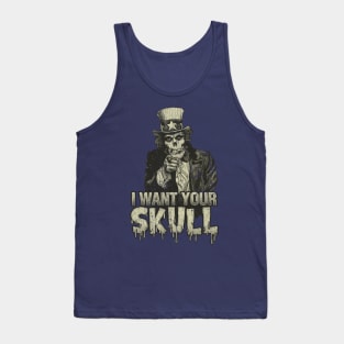 I Want Your Skull 1983 Tank Top